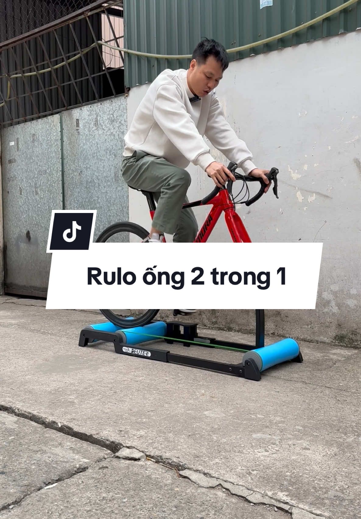 Rulo ống 2 trong 1 không thể thiếu cho anh em yêu đạp xe #RuloOng #Rulodapxetrongnha #Rulodapxetainha #Ruloong2Trong1 