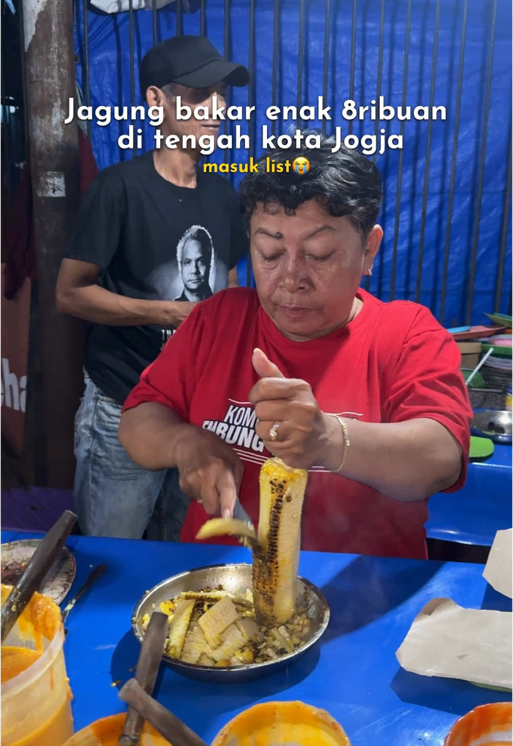 Another kuliner malam di Jogja yang wajib dicoba🤤👍🏻 #jagungbakarjogja #jagungbakarchefa #kulinerjogja #kulinermalam #jogja