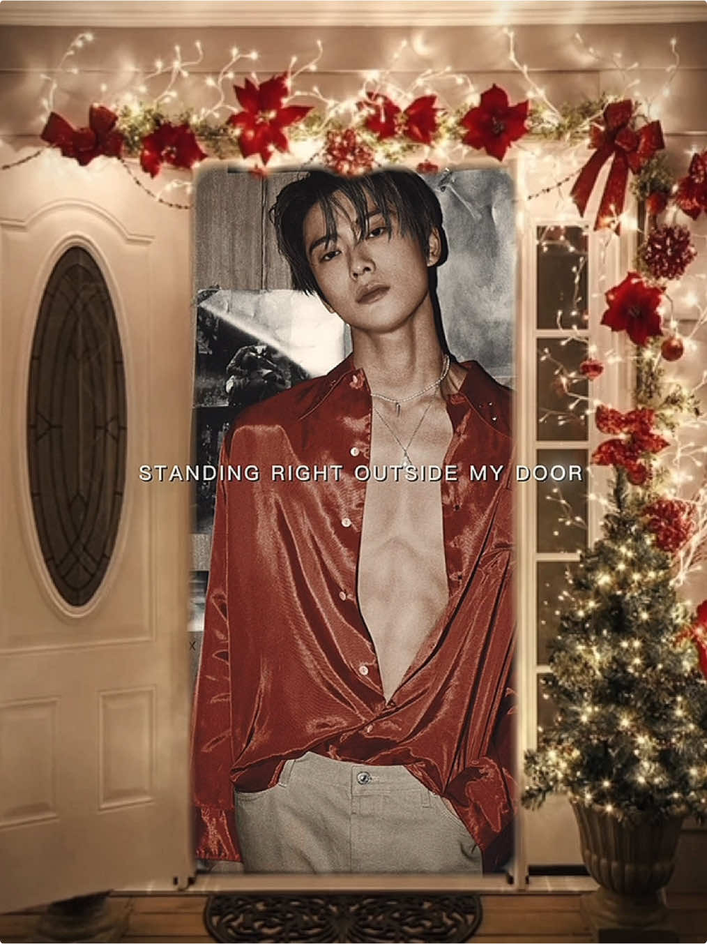 Who is there…??👀🎁💍 #marrychristmas #jaehyun #jaehyunnct #christmas #fyp #foryoupage #fypage 