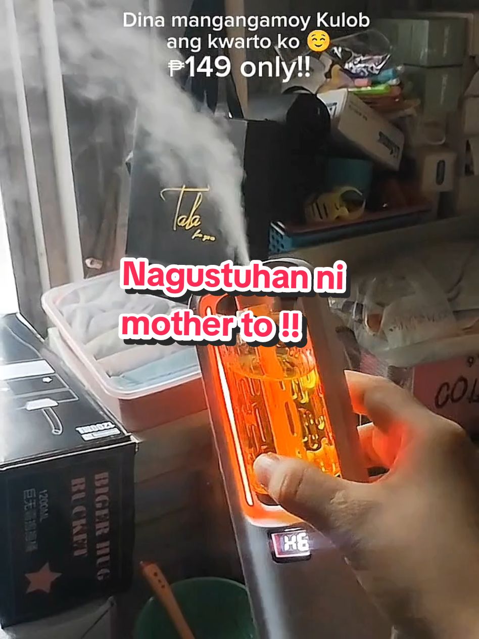 Dina mangangamoy Kulob kwarto ko dahil dito ,ang bango nya super,nagustuhan din ni mama to !! #aromatherapy #essentialoil #refill #diffuser #humidifier #airfreshener #rechargeable #aroma 