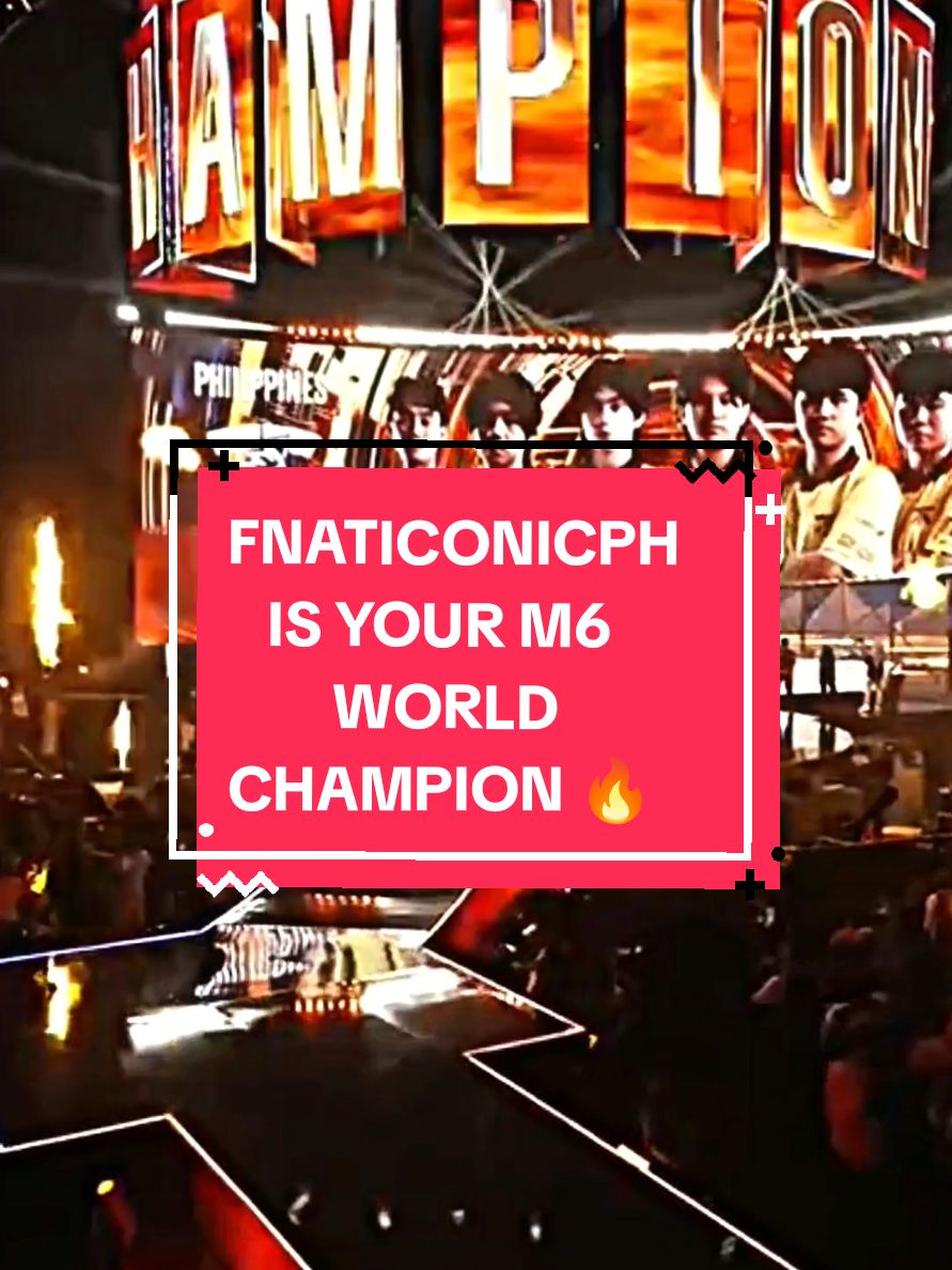 PH ERA IS NOT OVEEERRR!! 🥶🔥 AS FNATICONICPH ARE YOUR M6 WORLD CHAMPIONSSS!! 🗣️🔥 GGWP FNOP!! NT TLID!! 🫡🔥 #mlbbcontentcreator #mlbb #mobilelegends #hadesmlbb #fnaticonicph #tlid #m6 #m6worldchampionship #m6champion #foryoupage #fyppppppppppppppppppppppp #fyp 