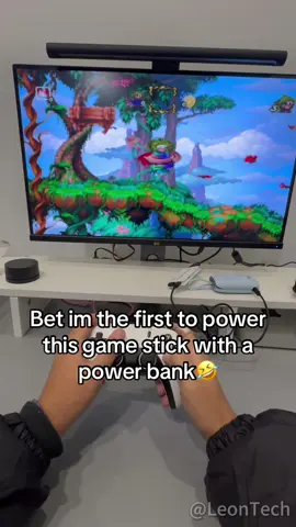 Bet im the first to power this game stick with a power bank-know why?#retrogaming #retrogames #retrogamer #retrogame #tiktokshopviral #contentcreators #tiktokholidayhaul #tiktokshopfinds #tiktokshopholidaydeals #creatorsearchinsights #christmasgift 