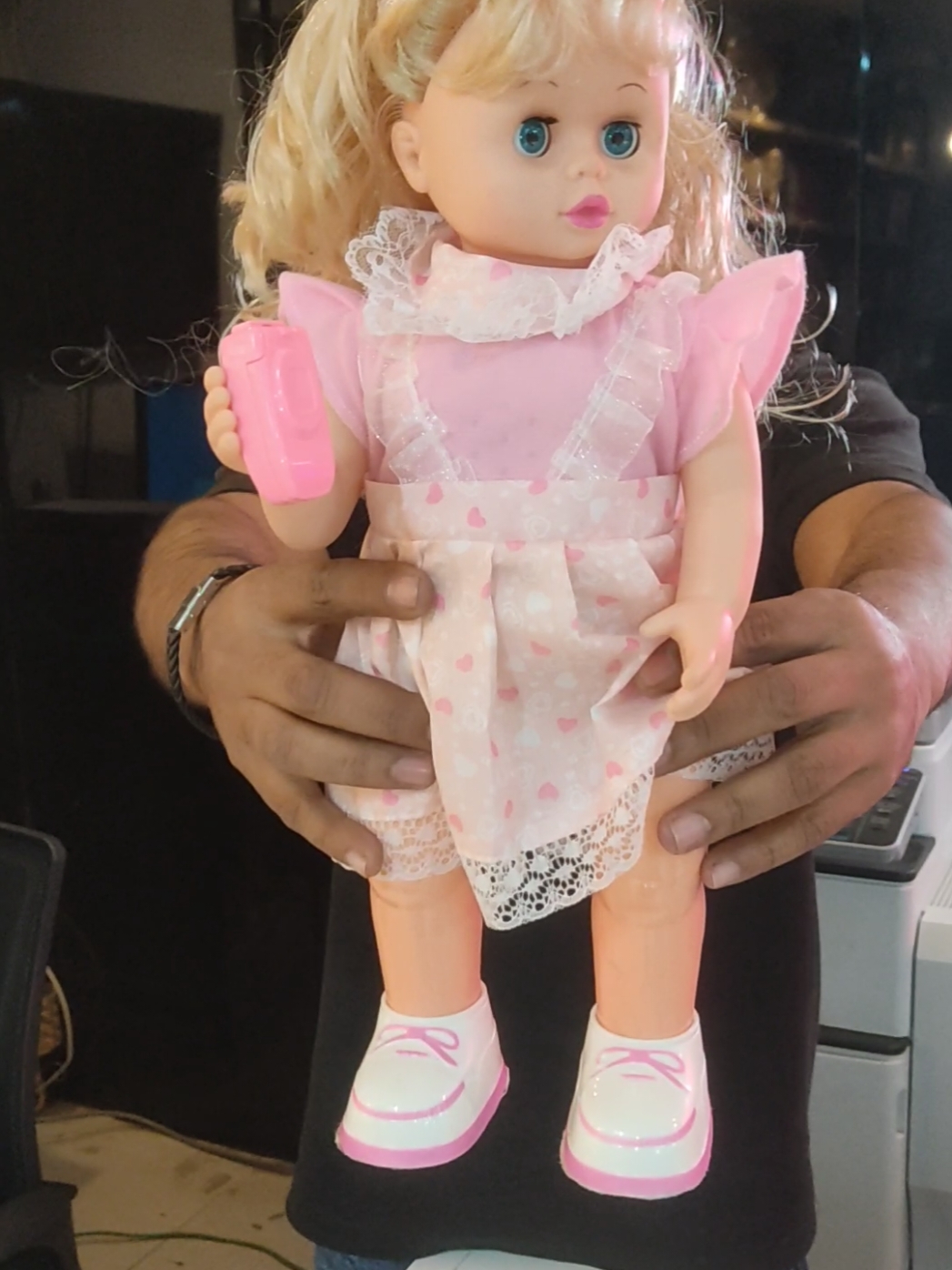 Walking and music Doll For baby #Toy #Toys #Doll #toysforkids #toysforbaby #toysoftiktok #trendingsong #Trend #foryoupage #foryoupageofficiall #foryou #viral #makeup #dolls #dollhouse 