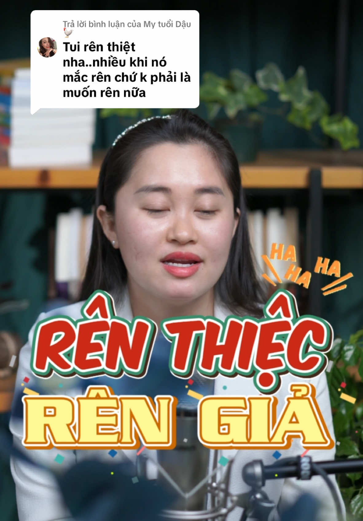 Trả lời @My tuổi Dậu🐓 Rên thiệc, rên giả