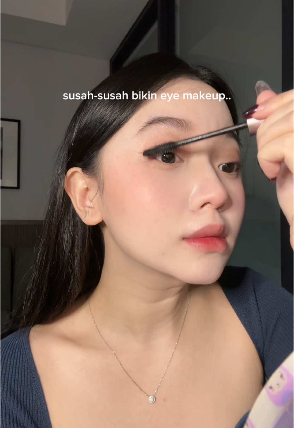 hari-hari drama makeup yg hooded eyes ya begini 