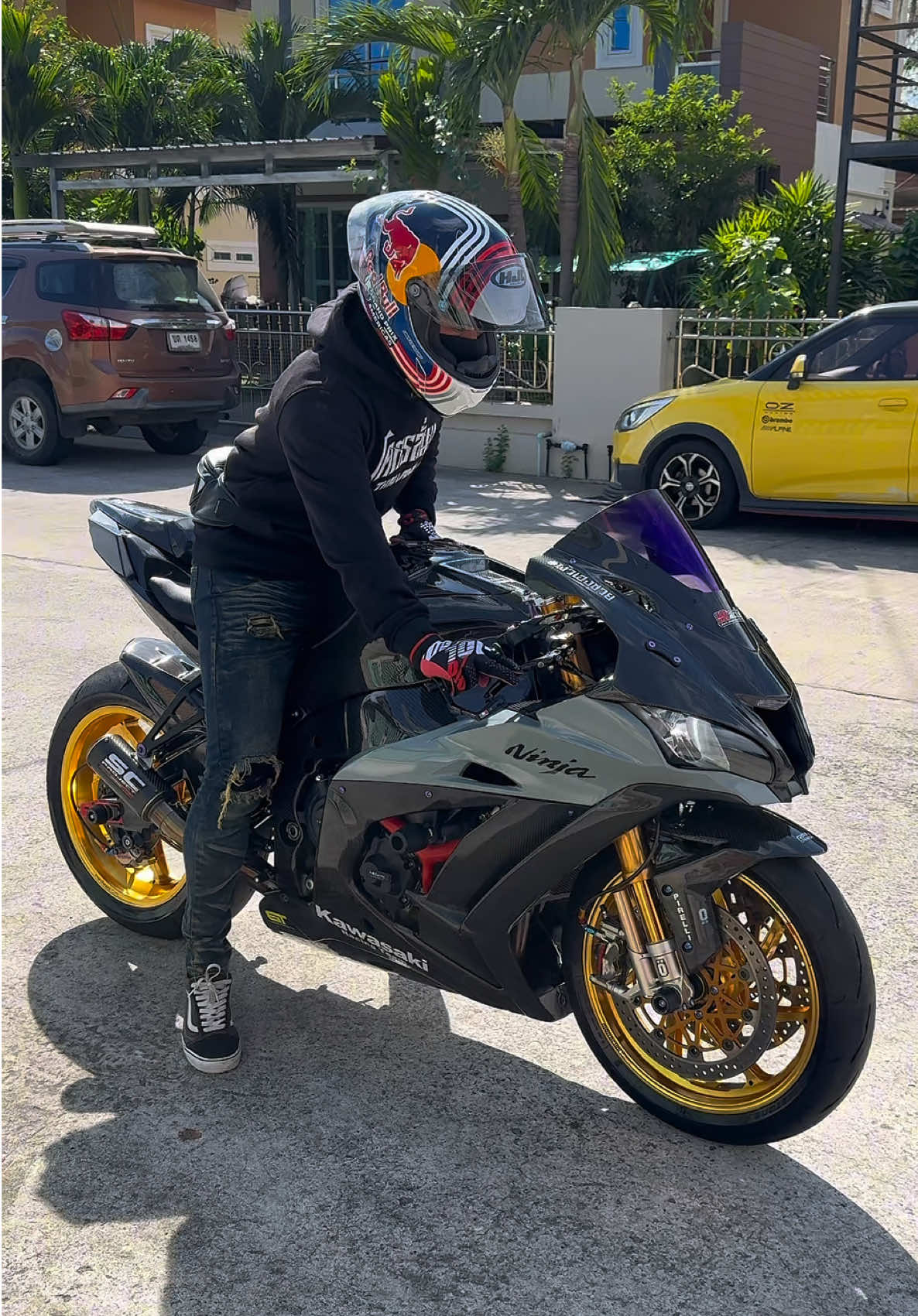 🩶🖤 #วัยรุ่นโคราช #kawazaki #zx10r 