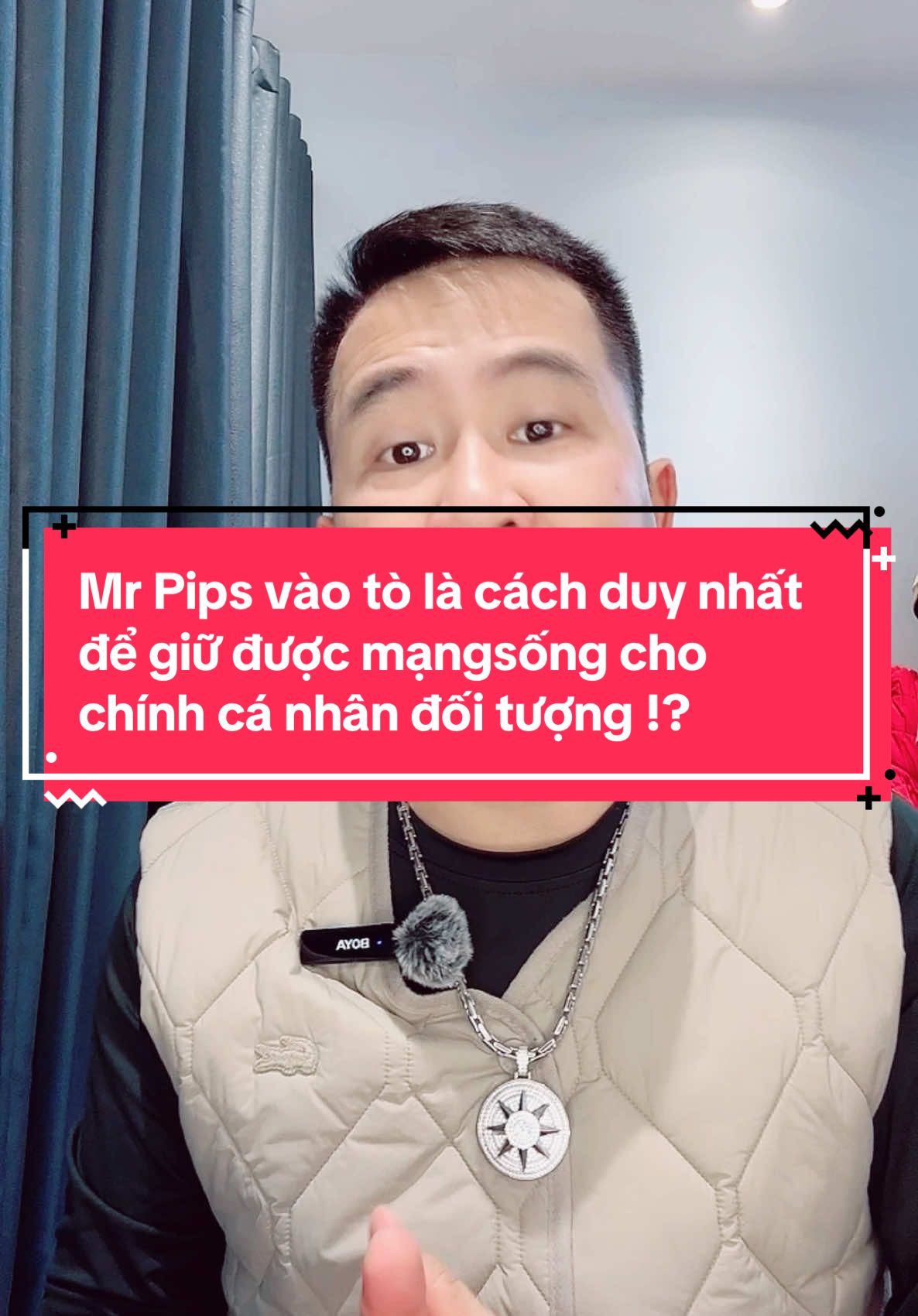 Mr Pips vào tò là cách duy nhất để giữ được mạngsống cho chính cá nhân đối tượng !? #truongquocanh #tqa 