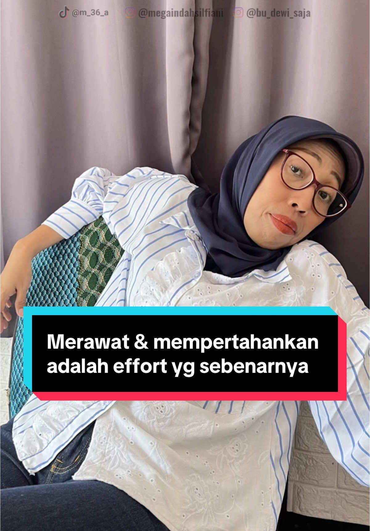 Merawat dan mempertahankan yg sudah ada itulah effort yg sebenarnya