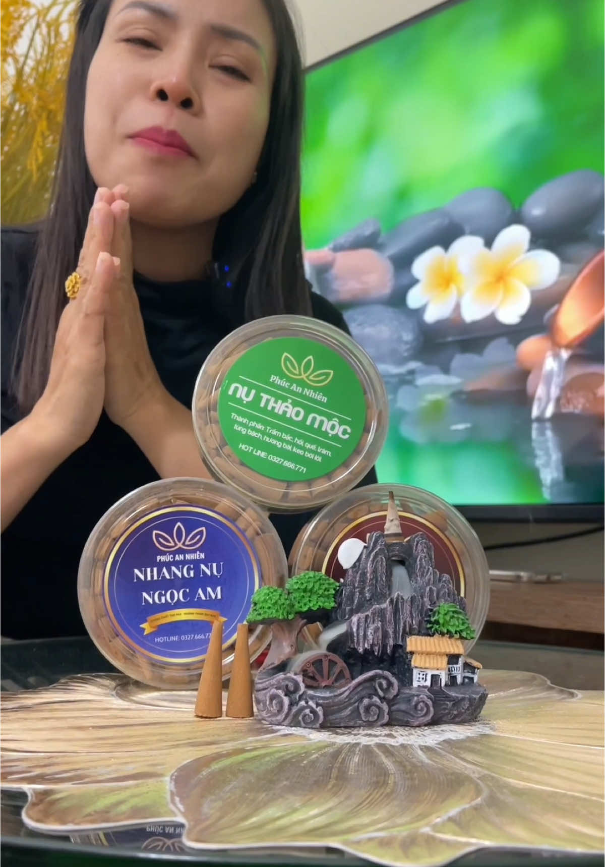 Tặng free miễn phí thác tiểu cảnh hoặc lư xông trầm khi các bác mua 2 hộp nụ nhang bất kỳ , và chỉ áp dụng chương trình trong 1 ngày các bác nhanh tay săn ngay cả hết #nhangsach #nhang #nhangnu #nhangnutramhuong #nhacuadoisong #hahienhoa1 #xuhuong #tienichgiadinh #tienichcuocsong 
