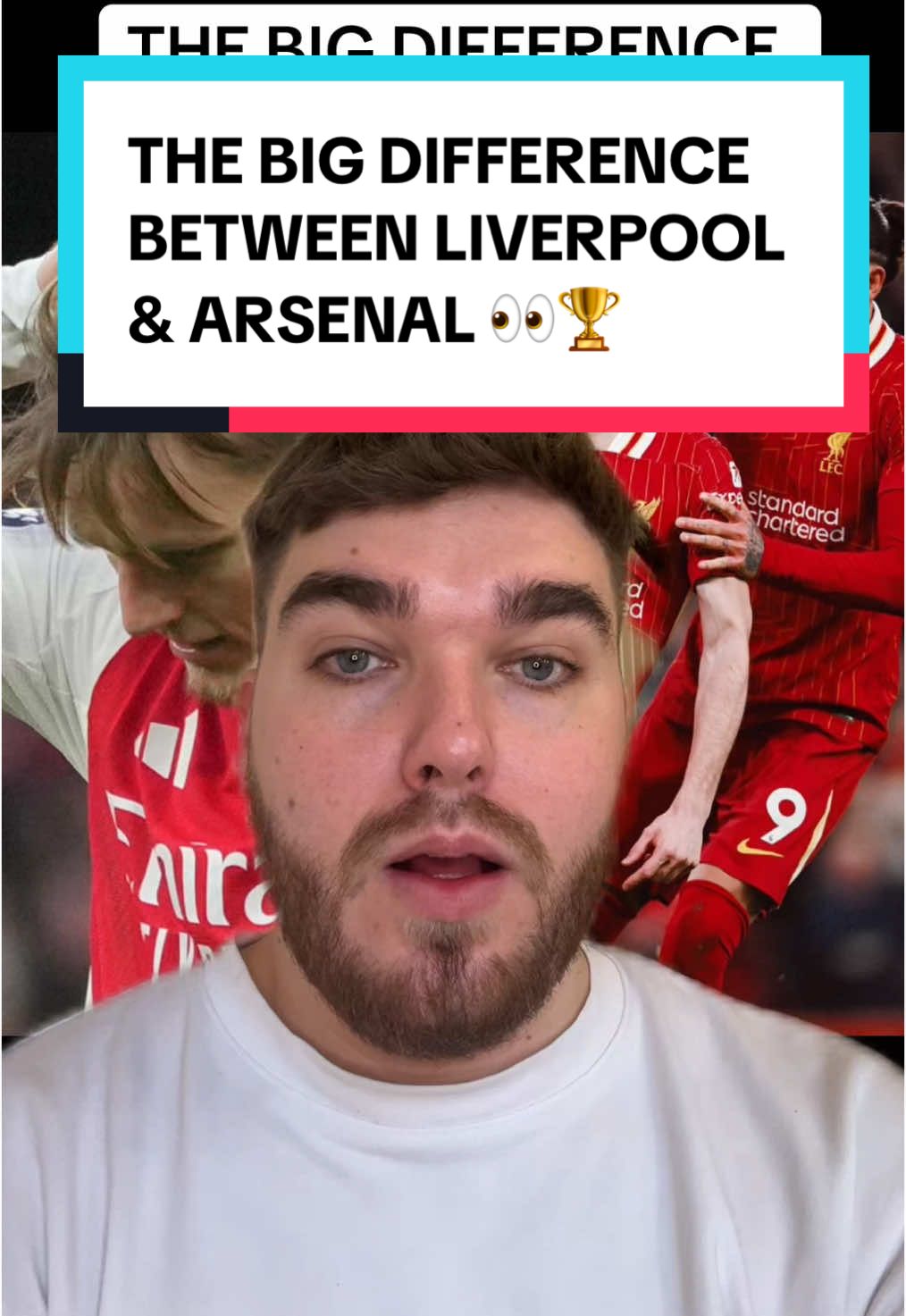 Both dropped points, but there’s a big difference between them 🤷🏻‍♂️🧠 #liverpool #PremierLeague #arsenal #chelsea #liverpoolfans #bentalksfootball #benbowmanthfc #footballtiktok #footballvideo #football #arneslot #mikelarteta #chelseafans #arsenalfans 