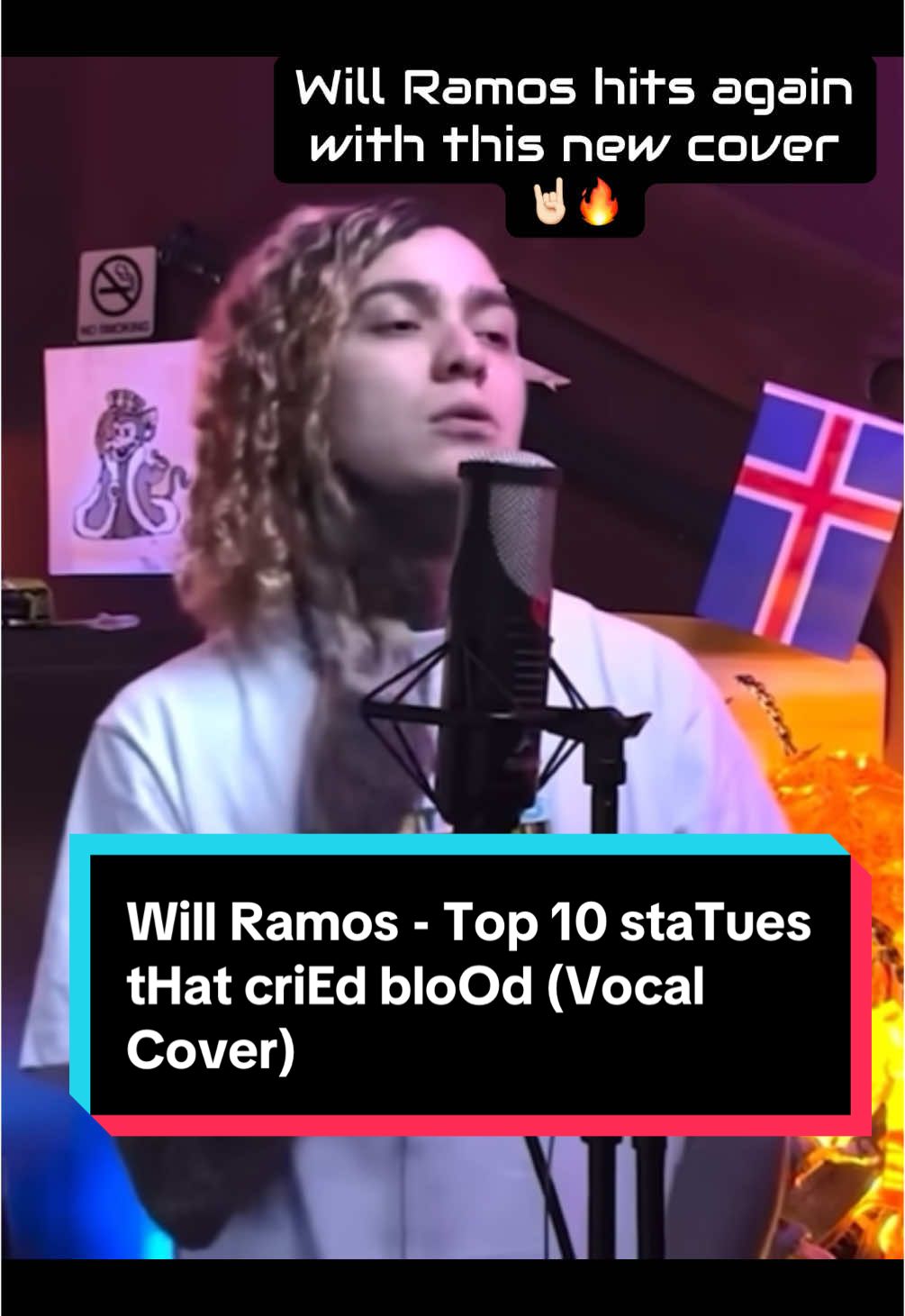 Another banger from the man @William Ramos 🤘🏻🤘🏻🤘🏻 Will Ramos - Top 10 staTues tHat criEd bloOd (Vocal Cover) #willramos #lornashore #bringmethehorizon #olisykes #metalcore #metalcoretiktok #metalhead 