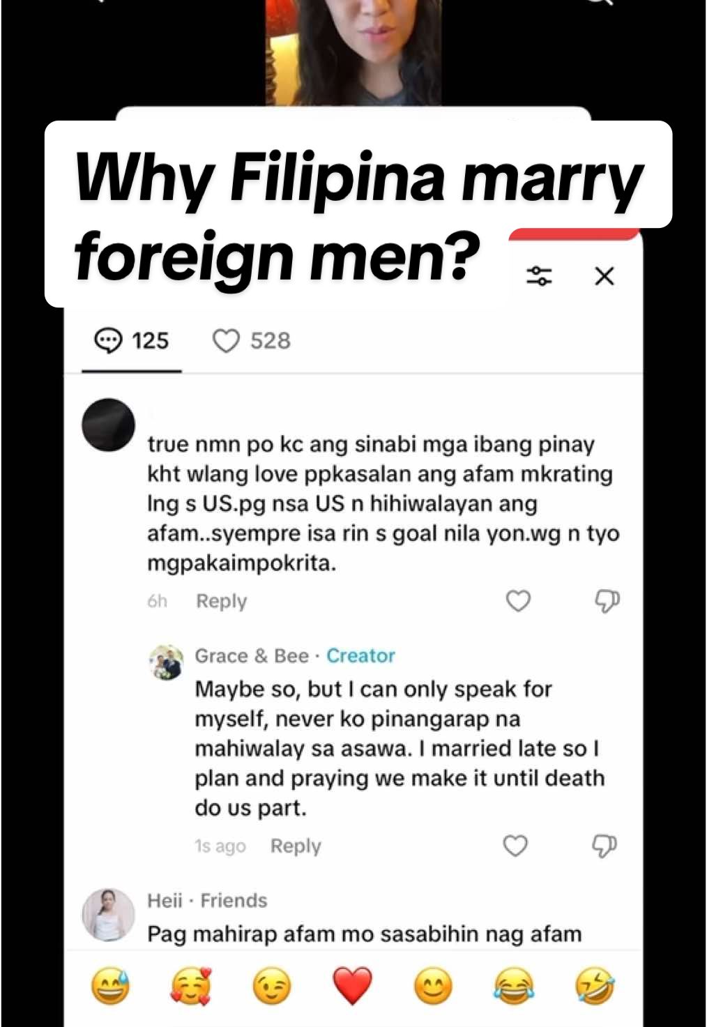 Why Filipina marry foreigner? More and more filipino women are marrying foreigners because of many reasons. For one, they are more mature, stable, good providers and emotionally available. Only those who are in a relationship with a foreigner could relate. We all have different motivations in life. But just because some are doing it, it means ALL. Majority of foreign men are happy with their filipina partners thus, the high numbers of other foreign nationality looking for filipina wife. #filipina #american #Relationship #ldr #afam #pinay #advice #graceandbee