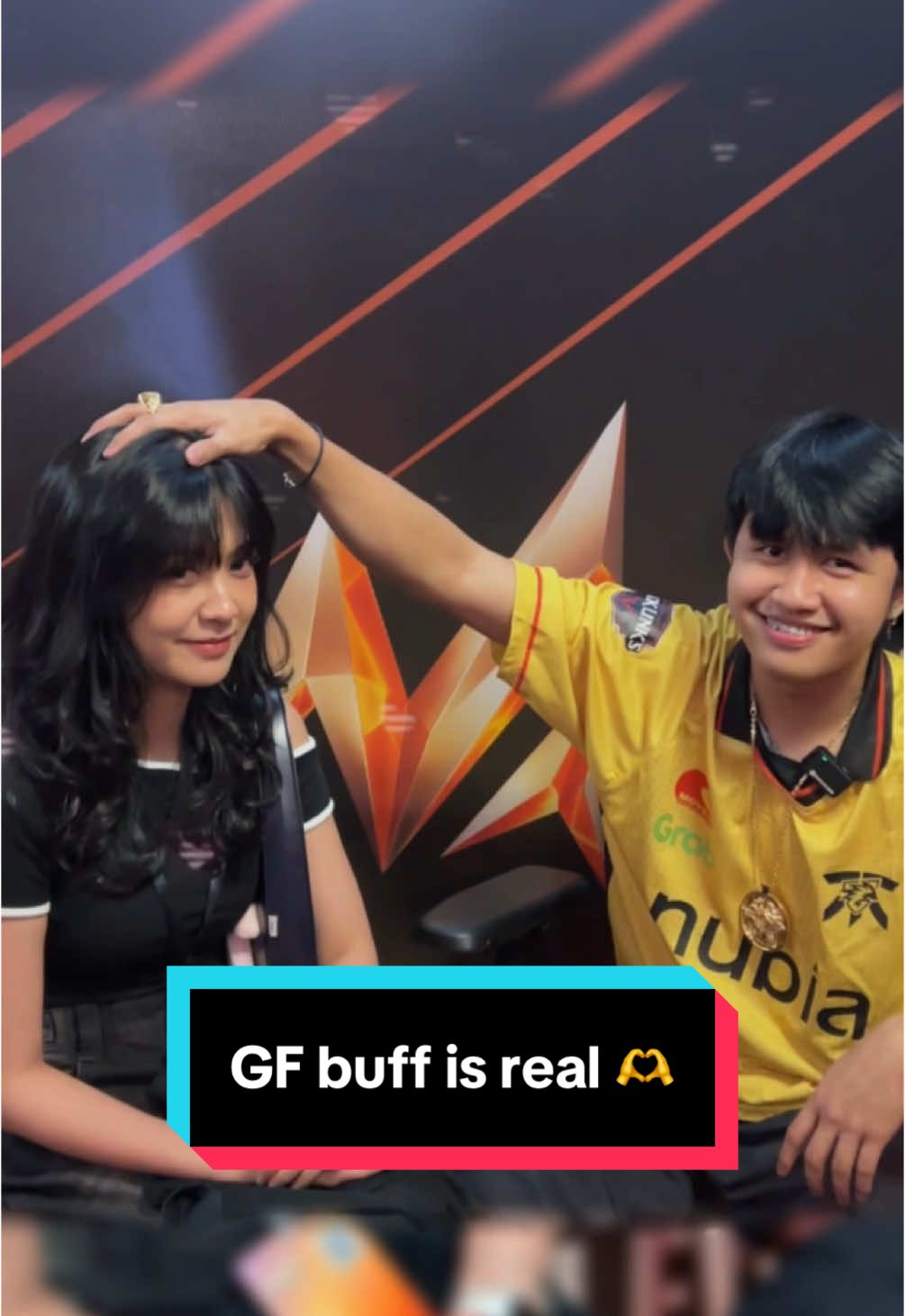 GF buff is real 🫶 #MLBBM6 #GreaterThanEver #MLBBEsports #MLBB #MobileLegendsBangBang #M6 #FnaticONICPH #Brusko