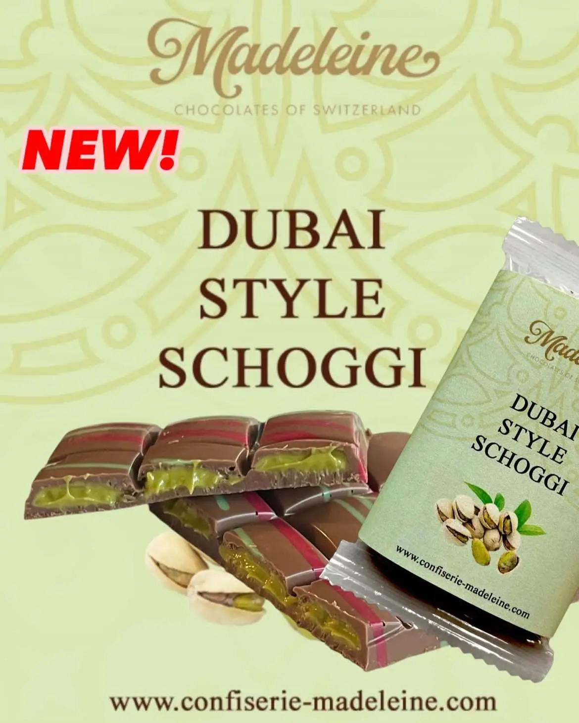 New edition! Dubai style chocolate bar🍫🍫#chocolate #chocolatelover #swiss #chocolateshop #chocolatelovers🥰❤️ #truffes #truffeschocolate #zurich🇨🇭 #limited 