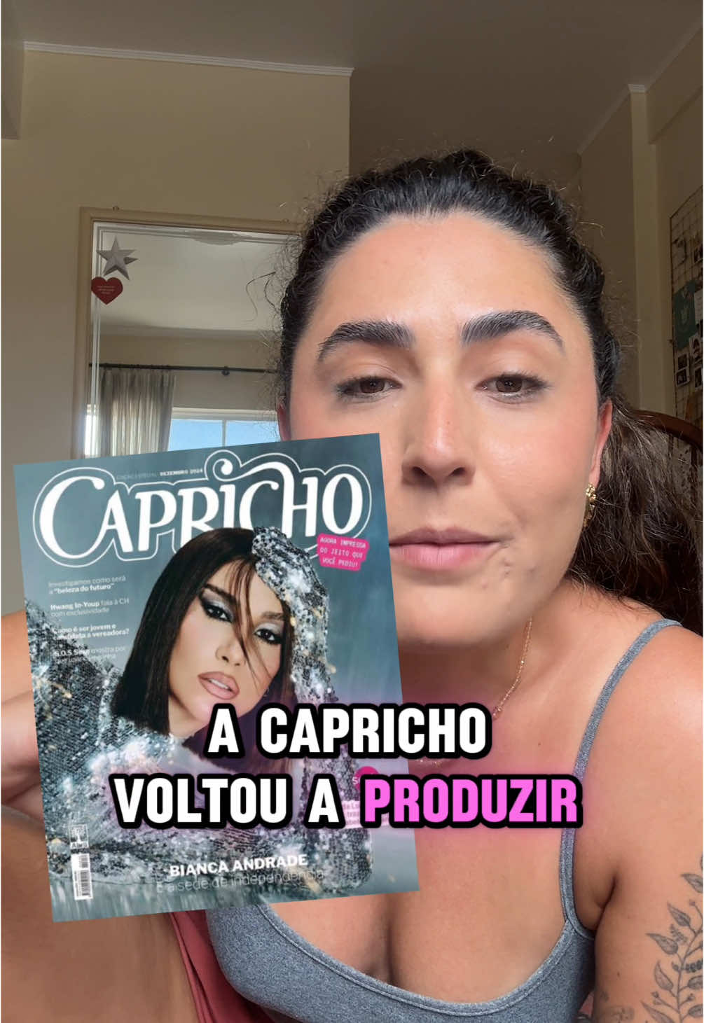 O mundo é digital mesmo? Aqui eu te convido a viver um pouco mais no presente ❤️‍🔥🪝 #produtofisico #bocarosa #capricho #empreendedorismo #relacionamento 