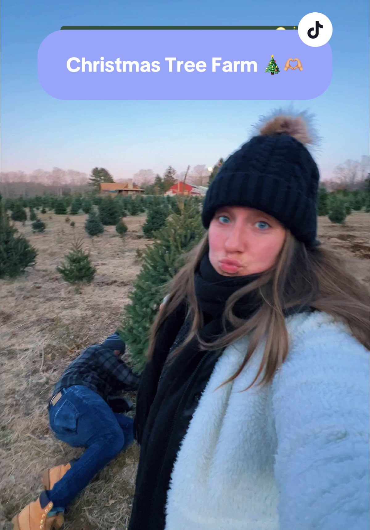 Christmas Tree Farm traditions 🤭🎄🫶🏼 #christmastreefarm #christmas #christmastree #swifties 