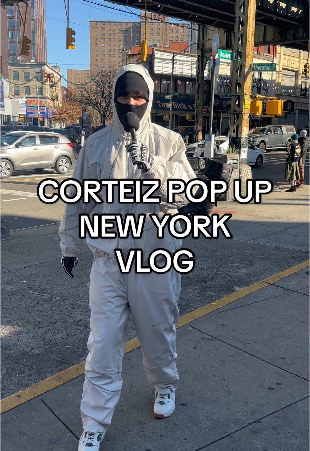 CORTEIZ NEW YORK VLOG #corteiz #crtz #nyc #streetwear #Vlog #dayinmylifevlog #FYP #onstreet 