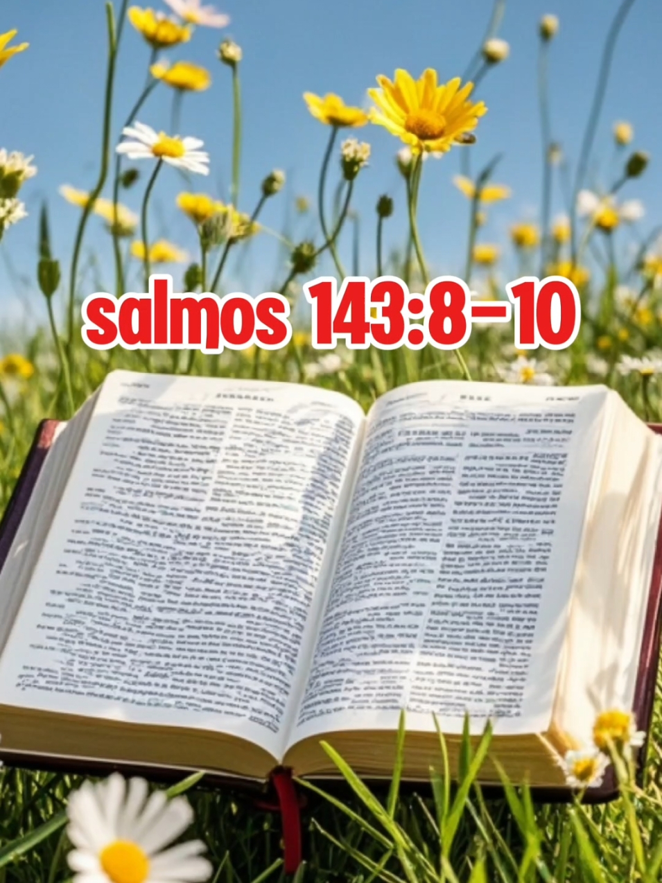 salmos 143:8-10 #versiculosbiblicos #diosesamor #labiblia #diosteama 