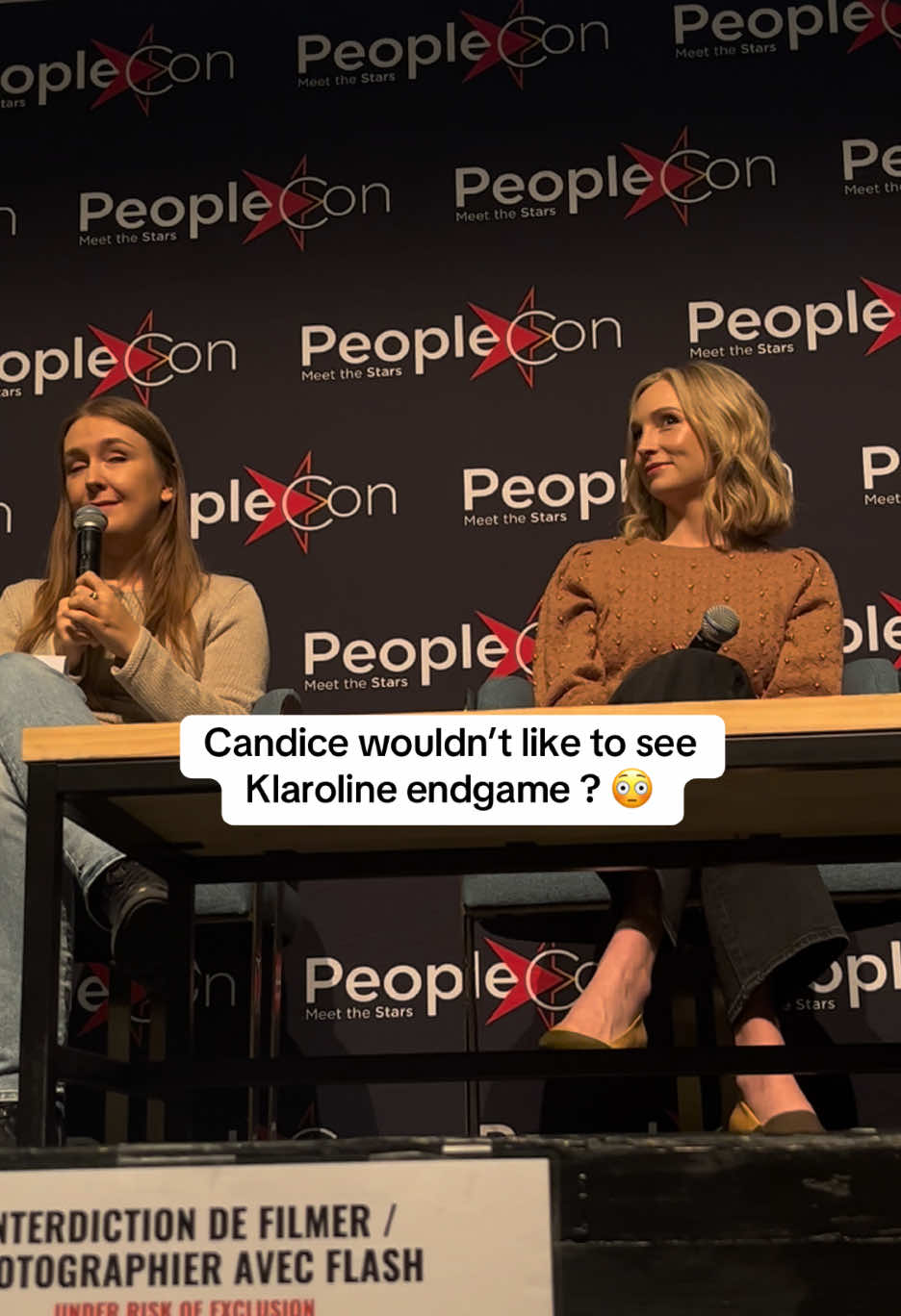 Candice ne voulait pas que Klaroline finissent ensemble ? 🤔 #candiceking #candiceaccola #carolineforbes #carolineforbesedit #klaroline #klausmikaelson #thevampirediaries #thevampirediariesedit #tvd #fmffm4 #peopleconvention 