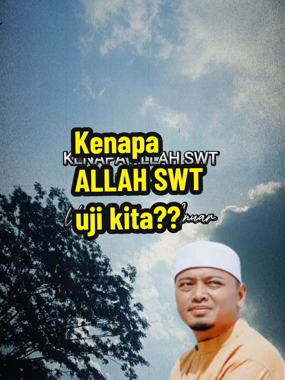 Allah SWT uji kita kerana Allah SWT sayang pada kita.. Jangan pernah sesekali buruk sangka dengan ujian Allah SWT.. #Husnuzon #Berbaik #sangka #dengan #Allah #SWT #CapCut