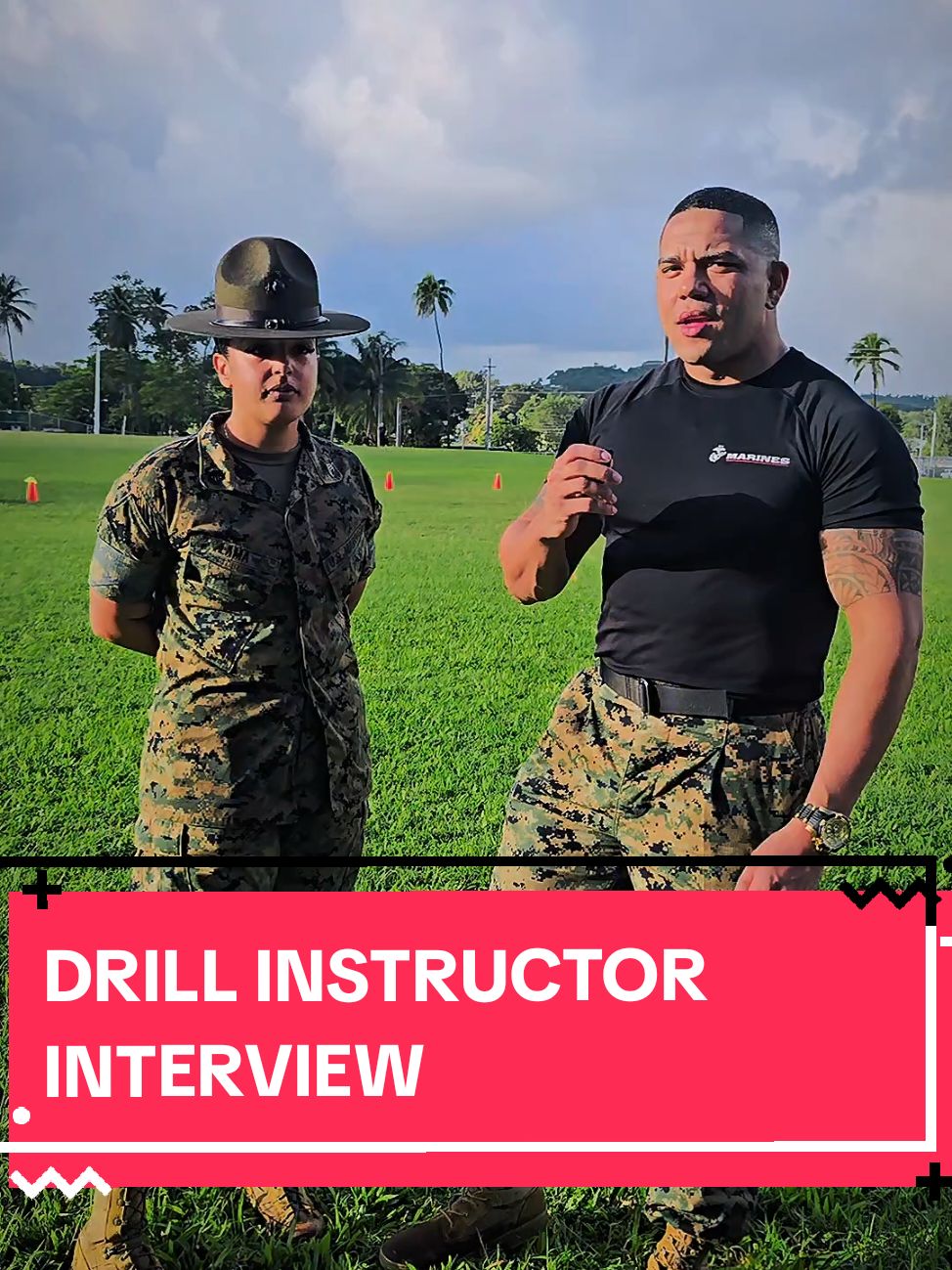 Interview with a  drill instructor.   #Marines #mindset #recruiting #motivation #goals  #Fitness #fyp 