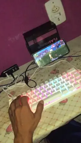 meu teclado mecânico neologic 60 %#fouryou #viral #freefire 