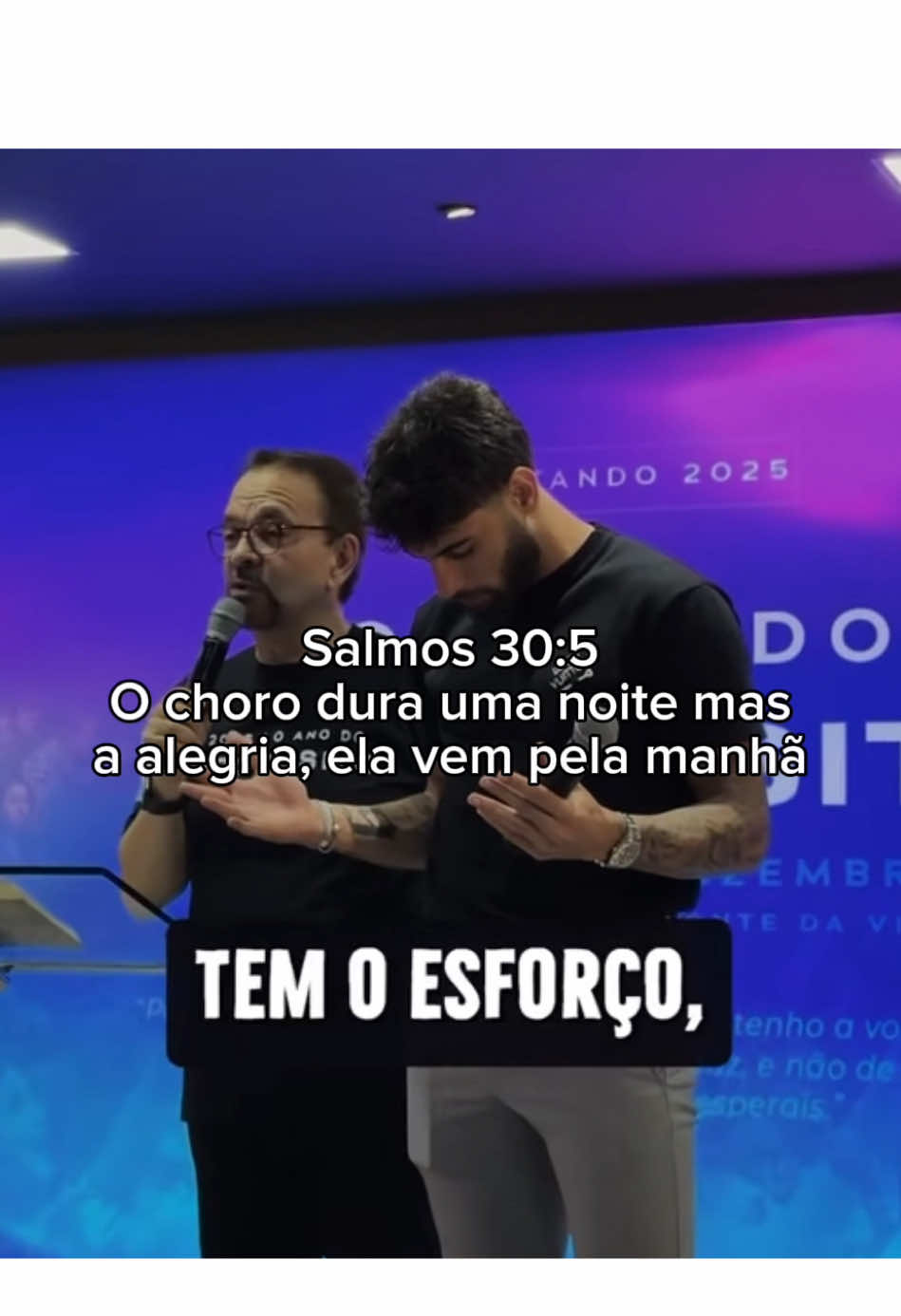 Salmos 30:5 - O choro dura uma noite mas a alegria; ela vem pela manhã #jesus #cristao #evangelho #cristaosnotiktok #edit #yurialberto #corinthians #sccp 