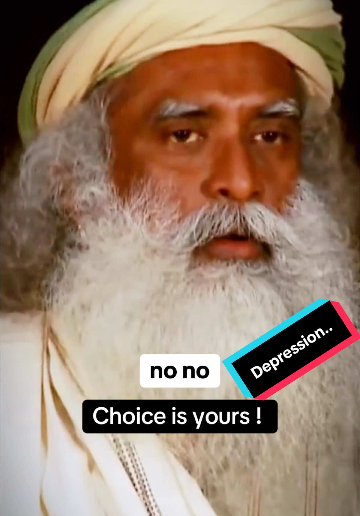 Will you get this today ?! It doesnt pay…  #Sadhguru #depression 