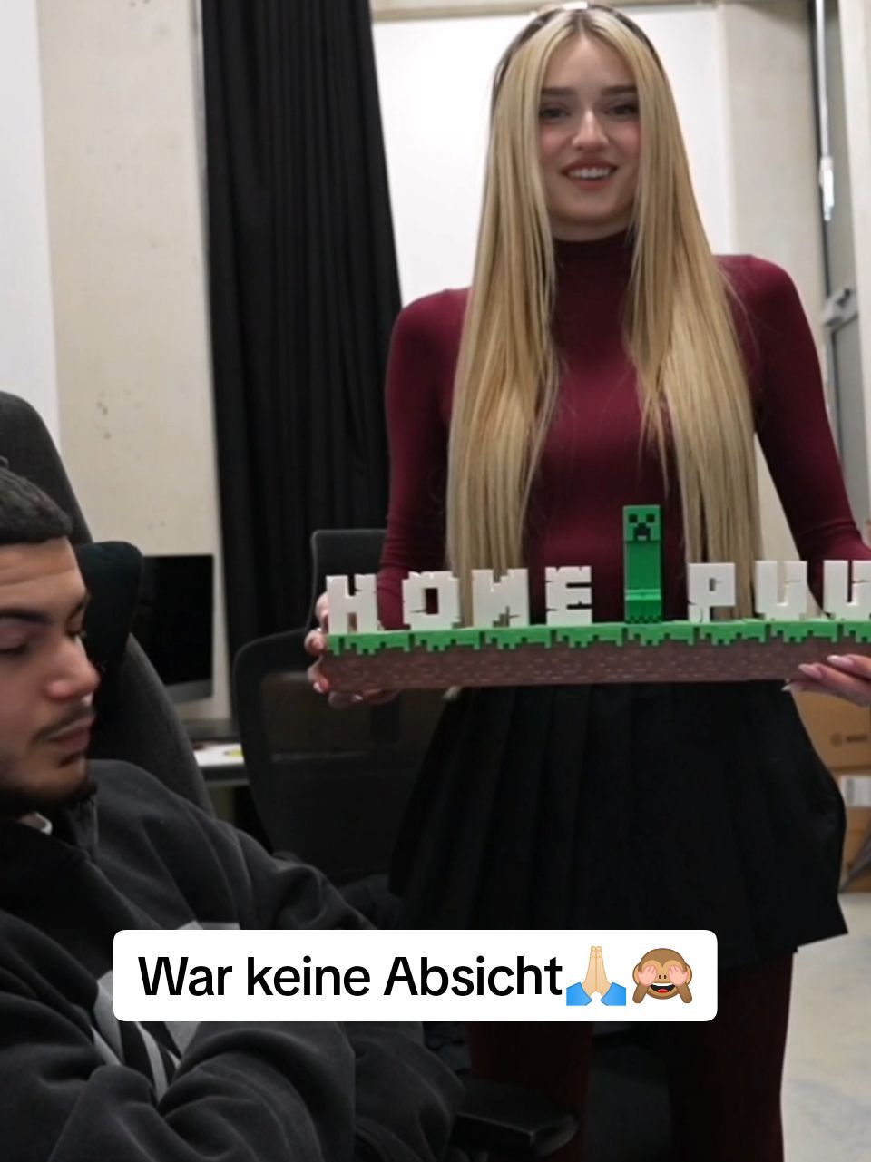 War keine Absicht 🙏🏻🙈 @Rohat #honeypuu #rohat #geschenk #Minecraft #stream #viral #fyp #foryou #foryoupage 