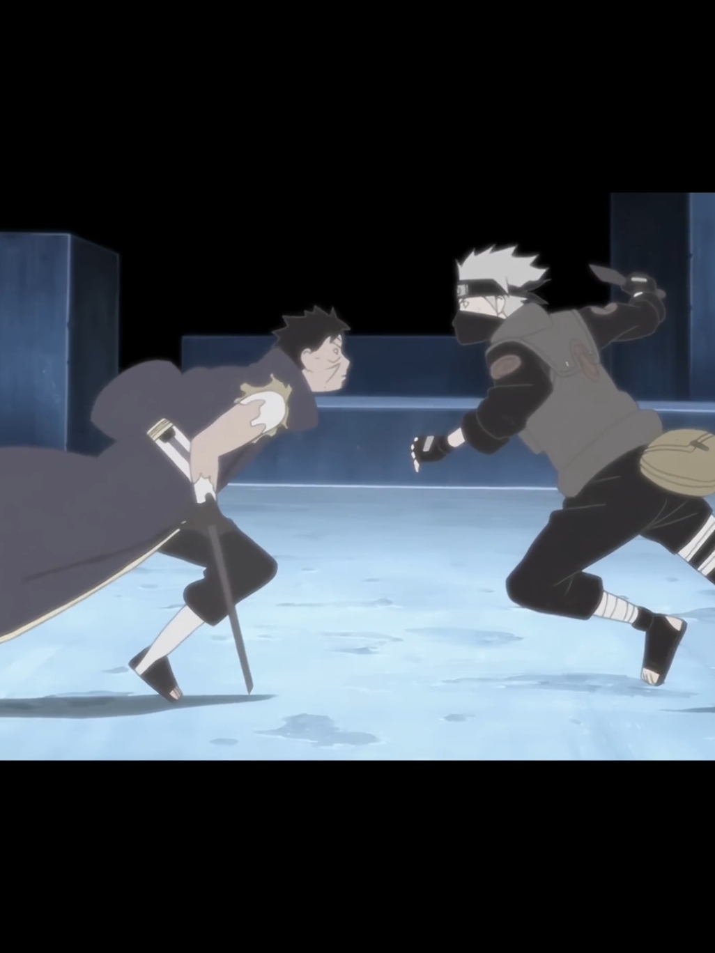 Kakashi vs óbito #fypシ゚ #labuenaescena #despair #fight #rin #obitouchiha #kakashi #narutoshipuden 