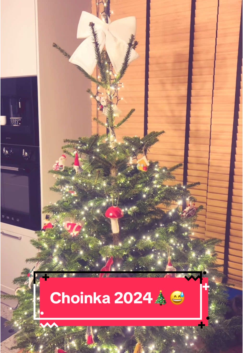 Chinka ubrana 💪🏻🎄🎶🤩 #choinka #choinka2024 #christmastree #christmas2024 