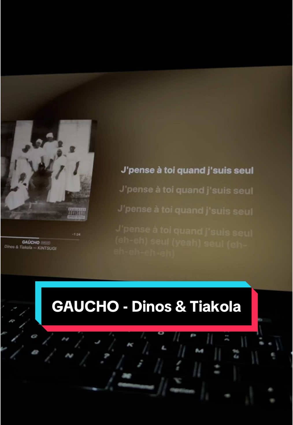 GAUCHO - Dinos & Tiakola 🎶 #song #speedsongs #speedsongfr #dinos #toakola #frenchsong #rap #applemusic #spotify 