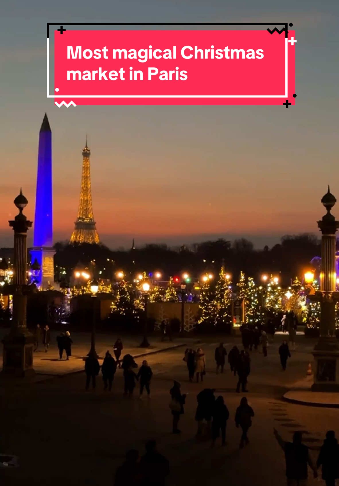 Don’t miss the most magical Christmas market in Paris 🤩🎄 📍 Place de la Concorde, in the 8th arrondissement, between the Jardin des Tuileries and the Avenue des Champs-Elysées. 🗓️ From December 14, 2024 to January 5, 2025 #parischristmas #christmasinparis #christmasmarket #christmasmarkets #christmas2024 #christmaslights #christmasmagic #parislife #parismaville #pariscity #paristhingstodo 