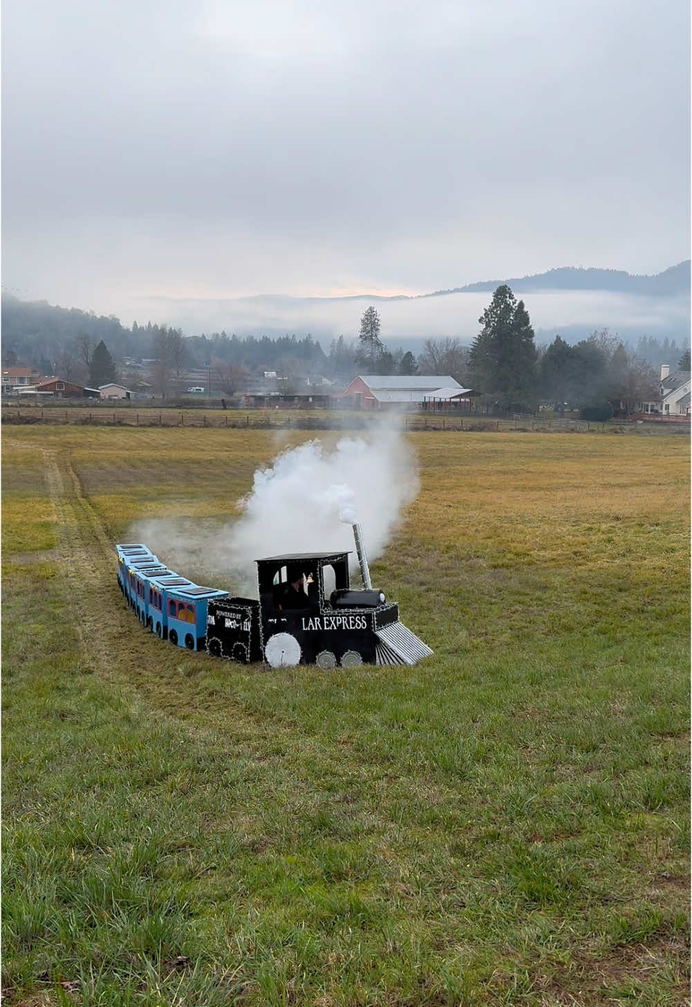 I say this reluctantly as I haven’t done thorough research, but I think I might have accidentally built the coolest lawn mower ever to mow grass… What do you think… Have you ever seen a cooler lawn mower? #DIY #train #lawnmower #trainmower