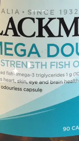 Khoẻ đẹp từ trong ra ngoài với Viên Uống Dầu Cá Blackmores Omega Double High Strength Fish Oil  #CapCut #blackmores #omega #blackmoresomega #functionalfood #thucphamchucnang #suckhoe #review #ugc #contentcreator #ugccommunity #xuhuongtiktok #fyp #_deardiarypena_ 