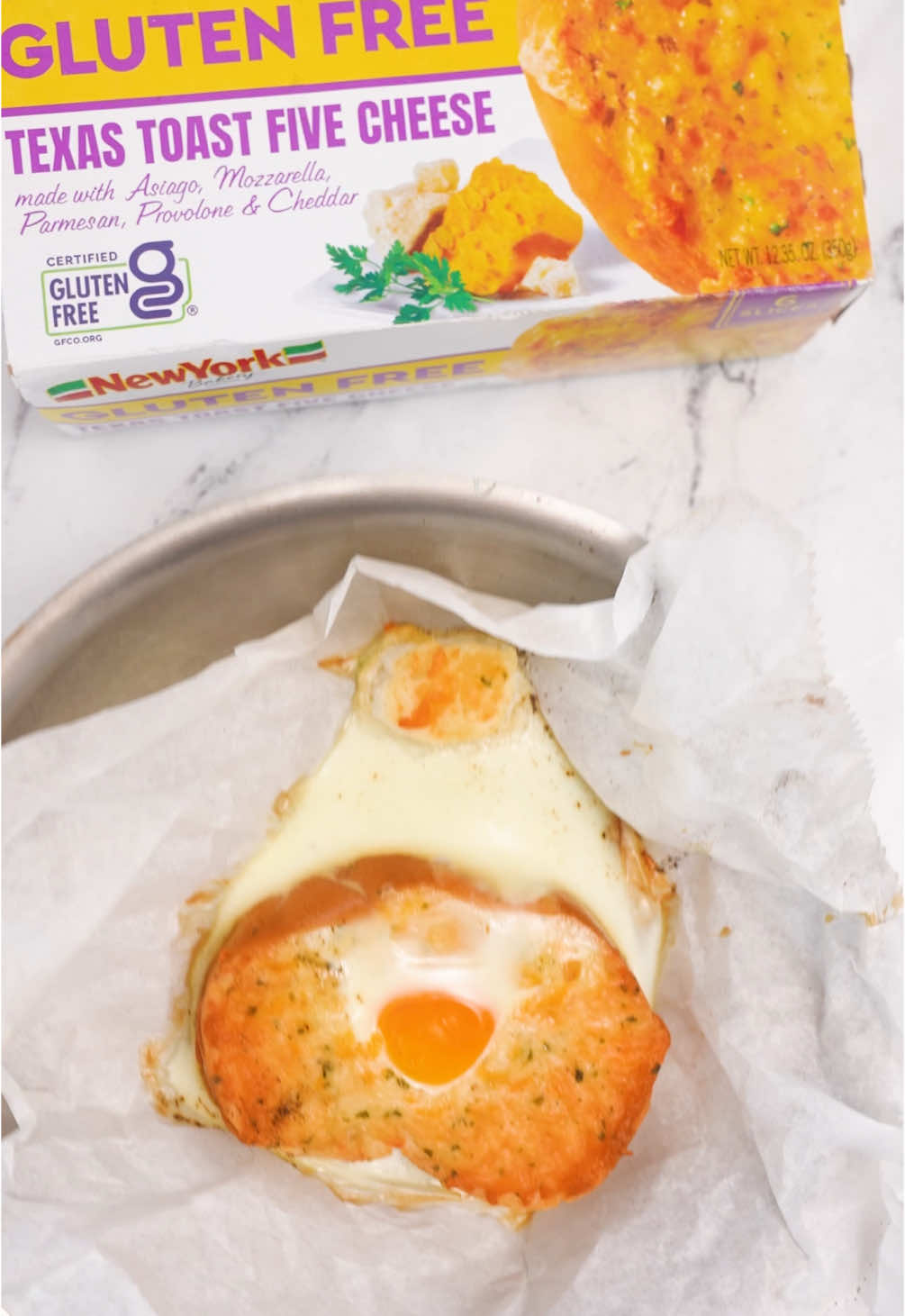 Texas Toast Egg in a Hole makes a fun holiday breakfast the whole family can enjoy! 🍳✨ #holiday #travel #vacation #holidays #traveling #christmas #joy #christmaseve #holidaybaking #holidayparty #festive #lights #salad #cheer #holidaycheer #holidaybrunch #brunch #fyp 