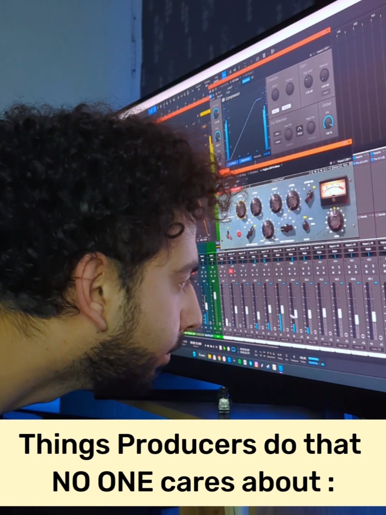 To all my producer friends, i feel you. #producer #producertok #producersoftiktok #producerlife #beat #beatmaking #musicproduction #musicmemes #producermemes 