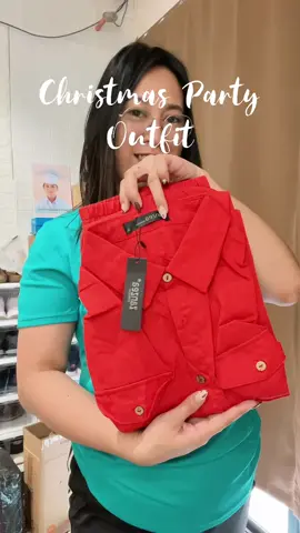 Christmas OOTD from Zanzea🎄 (available in 4 colors: Black, white, yellow and red) #zanzea #zanzeahaul #OOTD #outfitideas #terno #tiktokfinds #TikTokFashion #richtitaoutfit #budolfinds #widelegpants #womensclothing #titaoutfits #christmasoutfit #coordinatesoutfits #fyp #mommyanjvlogs 