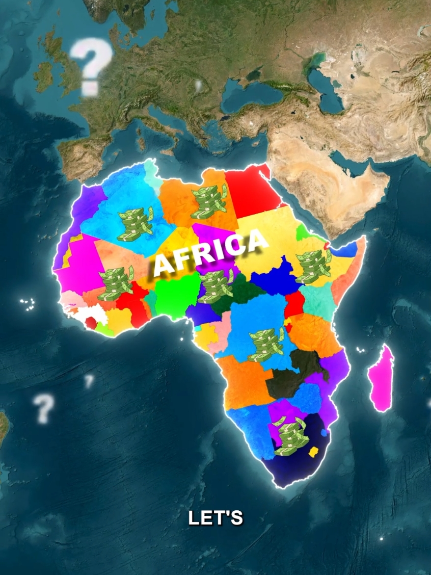 Which Countries are the Richest in Africa #Usa #europe #unitedkingdom #facts #map #geography 