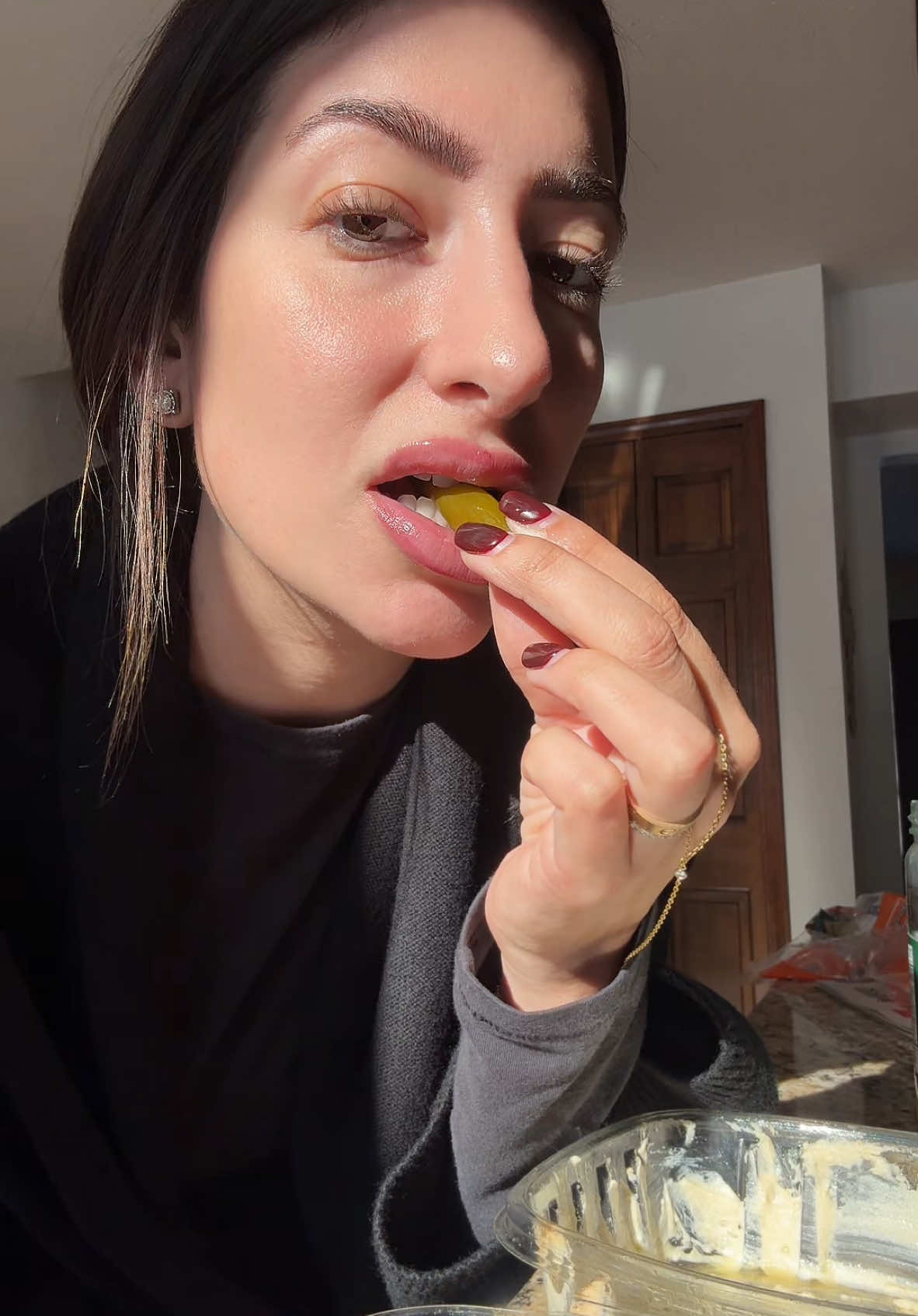 THAT CRUNCH 🥒🥒🥒 im obsessed with these pickled cucumbers  #arab #snacks #foodtiktok 