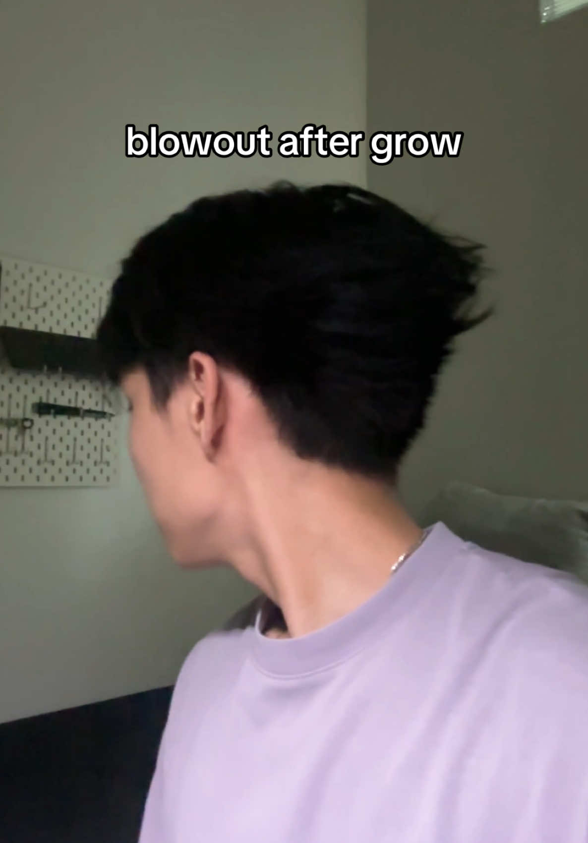 hard to style if blowout grow too long #blowout #transformation #haircut #fyp 