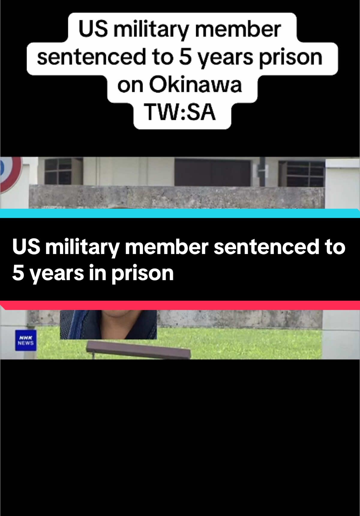 US military member sentenced to five year prison #usa #america #japan #okinawa #ryukyu #japannews #japan #breakingnews #fyp #trending #viralvideo 