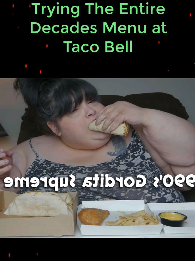 Trying The Entire Decades Menu at Taco Bell Mukbang (Part 2) #HungryFatchick #trending #cooking #Recipe #eating #mukbang #asmrsounds #mukprank #fyp #foryou #seafood 