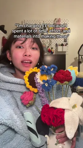 Please support small businesses!! A lot of time and effort goes into making crochet projects, it is justified in the prices! #crochet #crochetersoftiktok #crochettok #crocheter #SmallBusiness #fyp #crochetfail 
