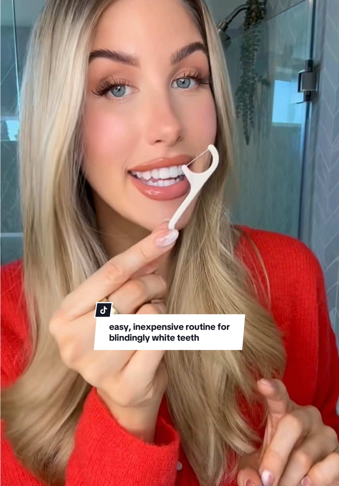 easy, inexpensive routine for blindingly white teeth #teethwhitening #whiteteeth #glowuptips #hygeine #foryou #bigsisteradvice 