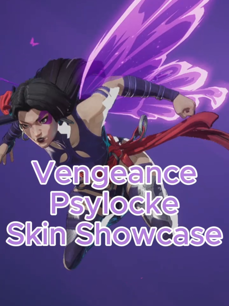 Vengeance Psylocke Skin Showcase | #marvel #marvelrivals #psylocke  #skinshowcase #skinspotlight #Gaming #ps5 #overwatch #heroshooter #hero #superhero #3rdperson #shooter #newgame 