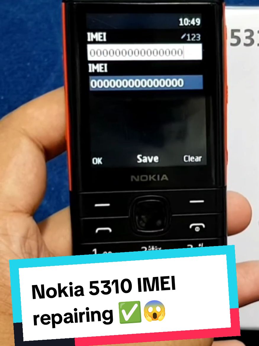 Nokia 5310 IMEI repairing ✅😱#fyp #whattowatch #keypad #phone #nokia 