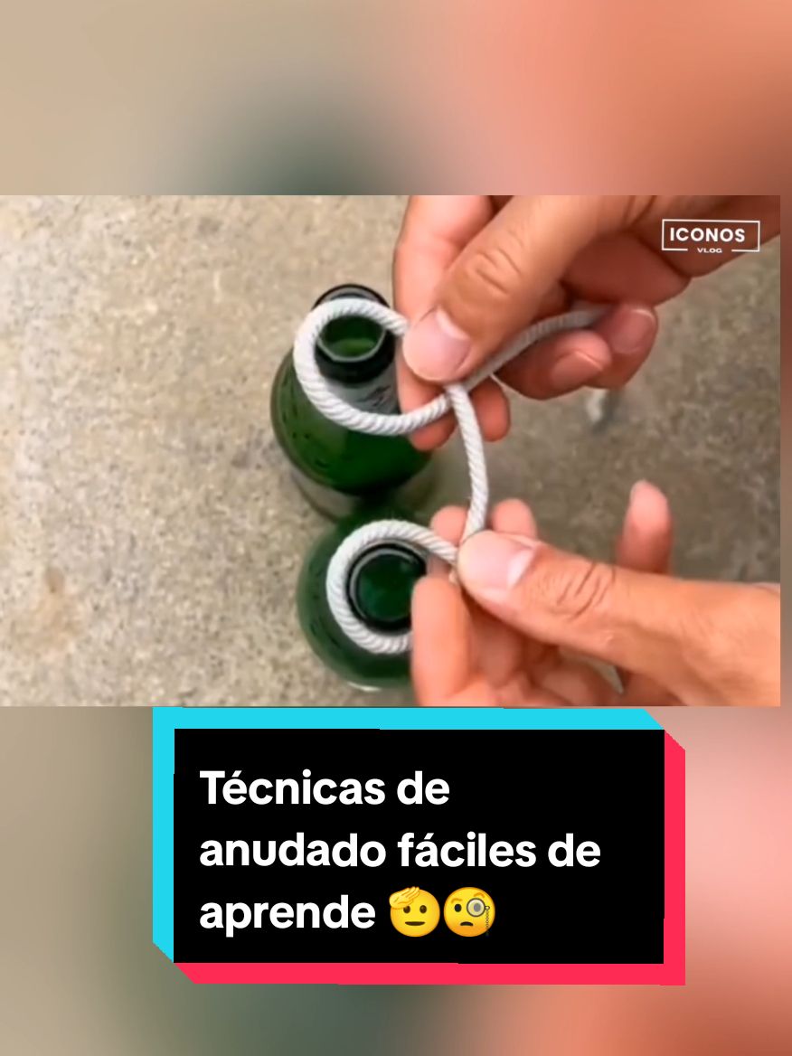 Técnicas de anudado qué solo con verlas una ves puedes aprender... #Tecnicas #nudos #fasil #video #Viral #fyp #fypviral #parti #CapCut 