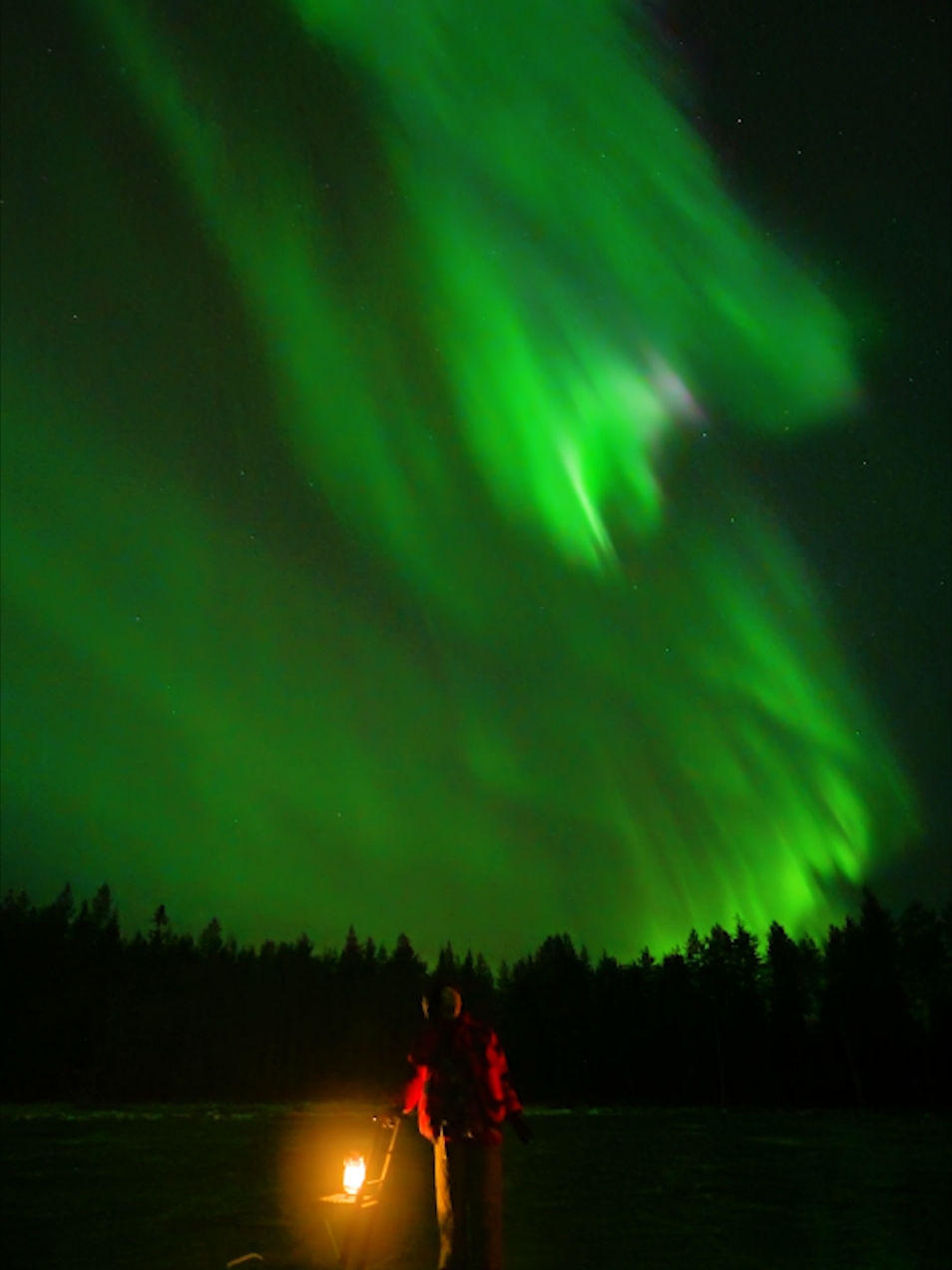 Some nights are just amazing here😍🔥 #finland #lapland #northernlights #aurora #finlandia #laponia 