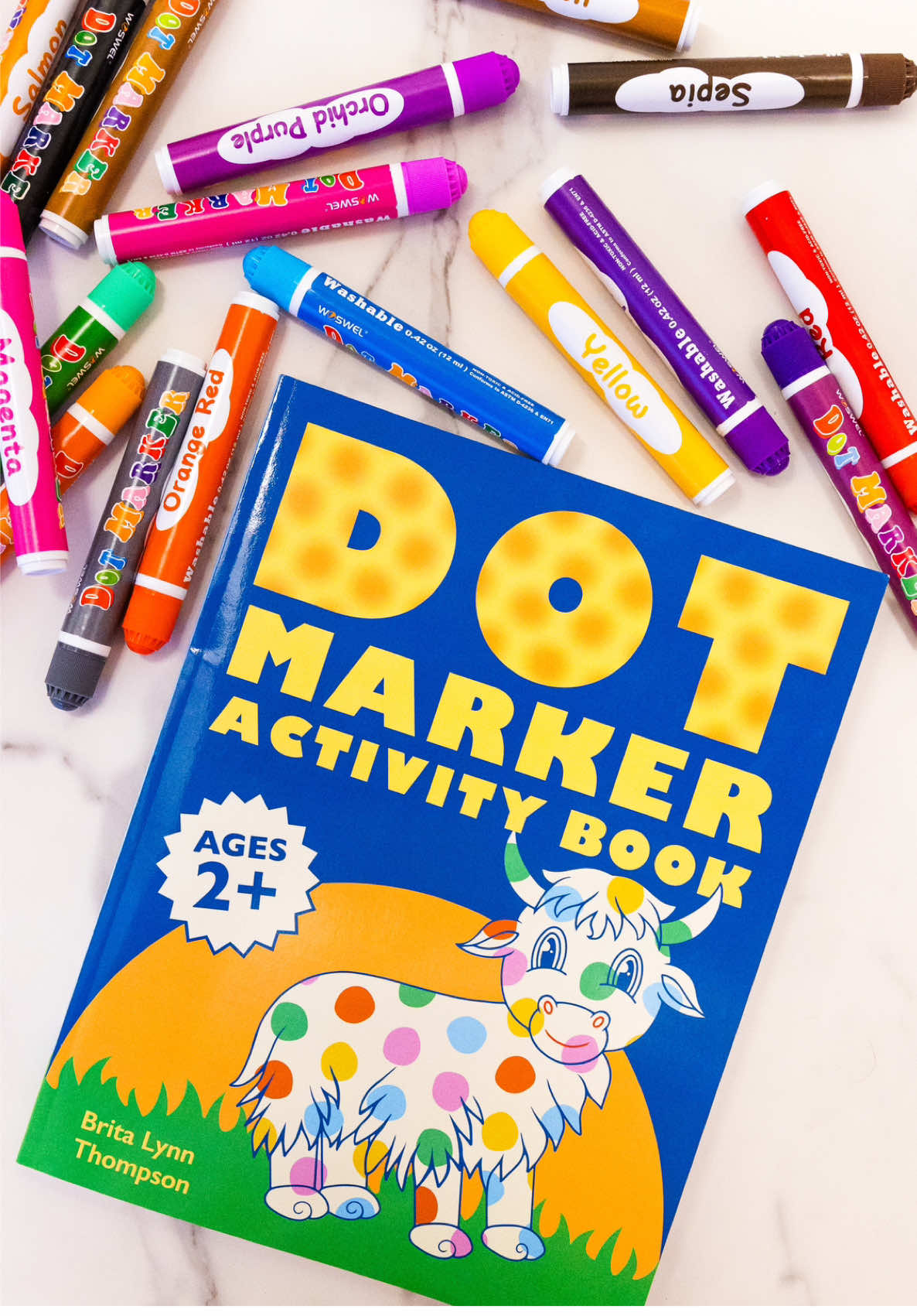 ✨my new Dot Marker Activity book is now available on Amazon! This is the PERFECT gift for any kiddo in your life! The book is link in my bio!✨ #zenspiredesigns #toddlerbooks #activitybook #artsandcrafts #dotmarkers #dotmarkeractivities #dotmarkerscoloringbook 